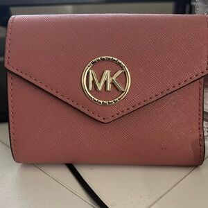 Michaels Kors Rose colored wallet